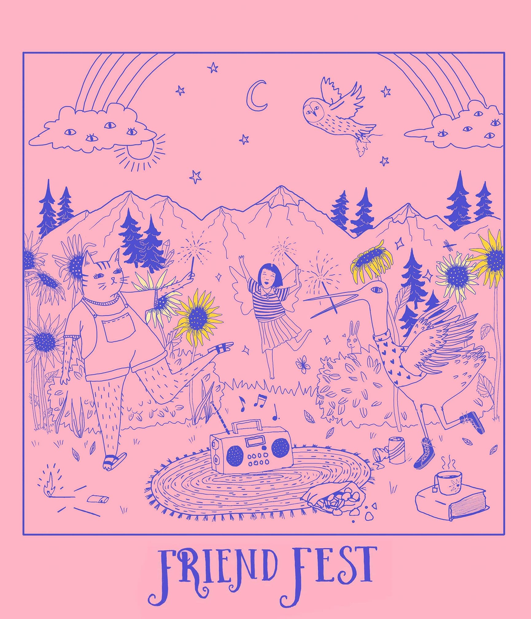 08/31/2019, Seattle, Friend Fest, Werewolf Vacation