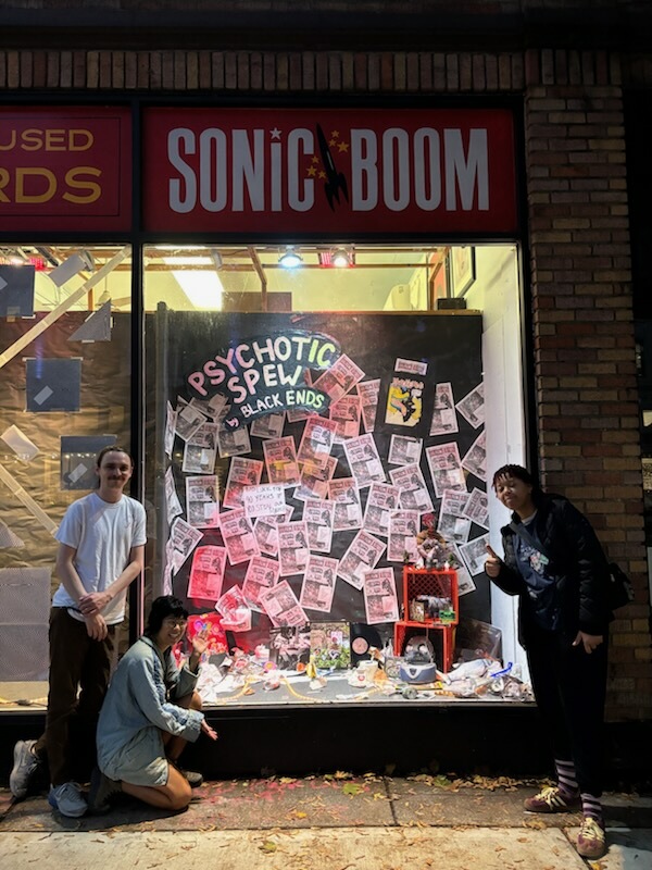 Sonic Boom Window Display